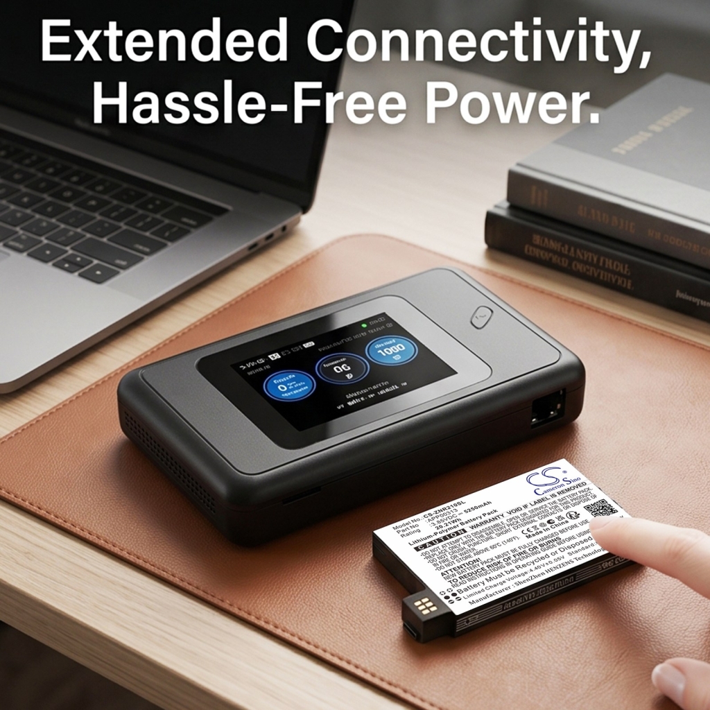 Batteries compatible with Zyxel NR2101 5G MiFi CS-ZNR210SL