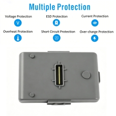 Compatible battery replacement for Zoll 8000-000696