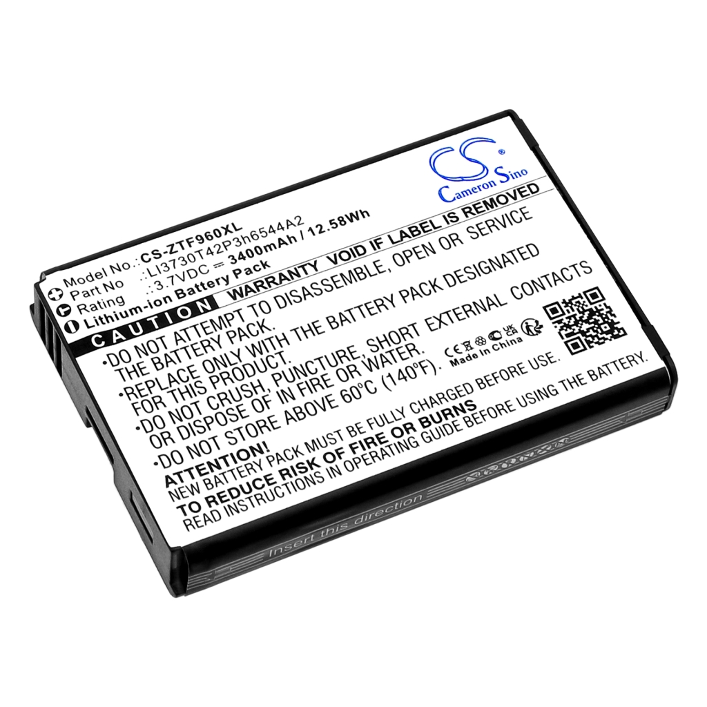 Compatible battery replacement for ZTE LI3730T42P3H6544A2