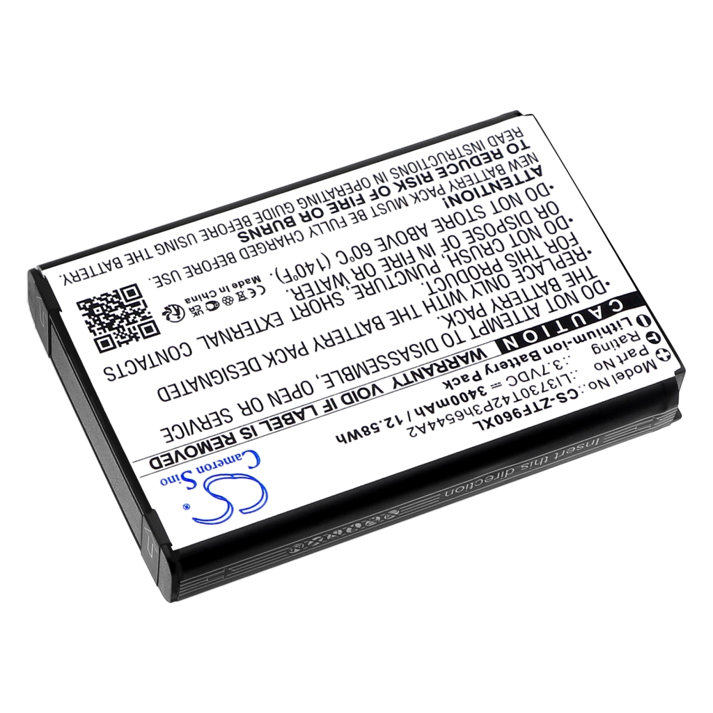 Compatible battery replacement for ZTE LI3730T42P3H6544A2