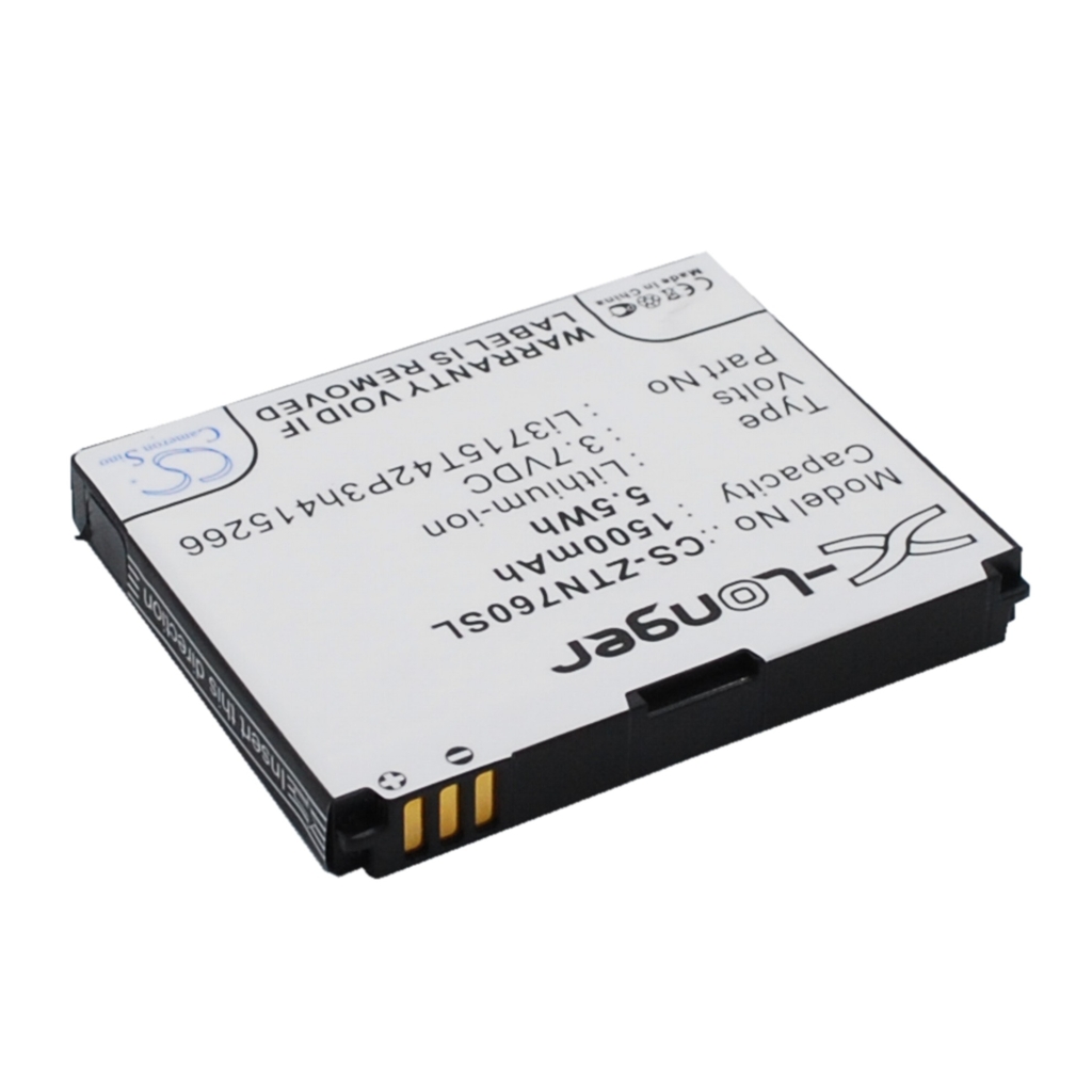 Compatible battery replacement for ZTE LI3715T42P3H415266