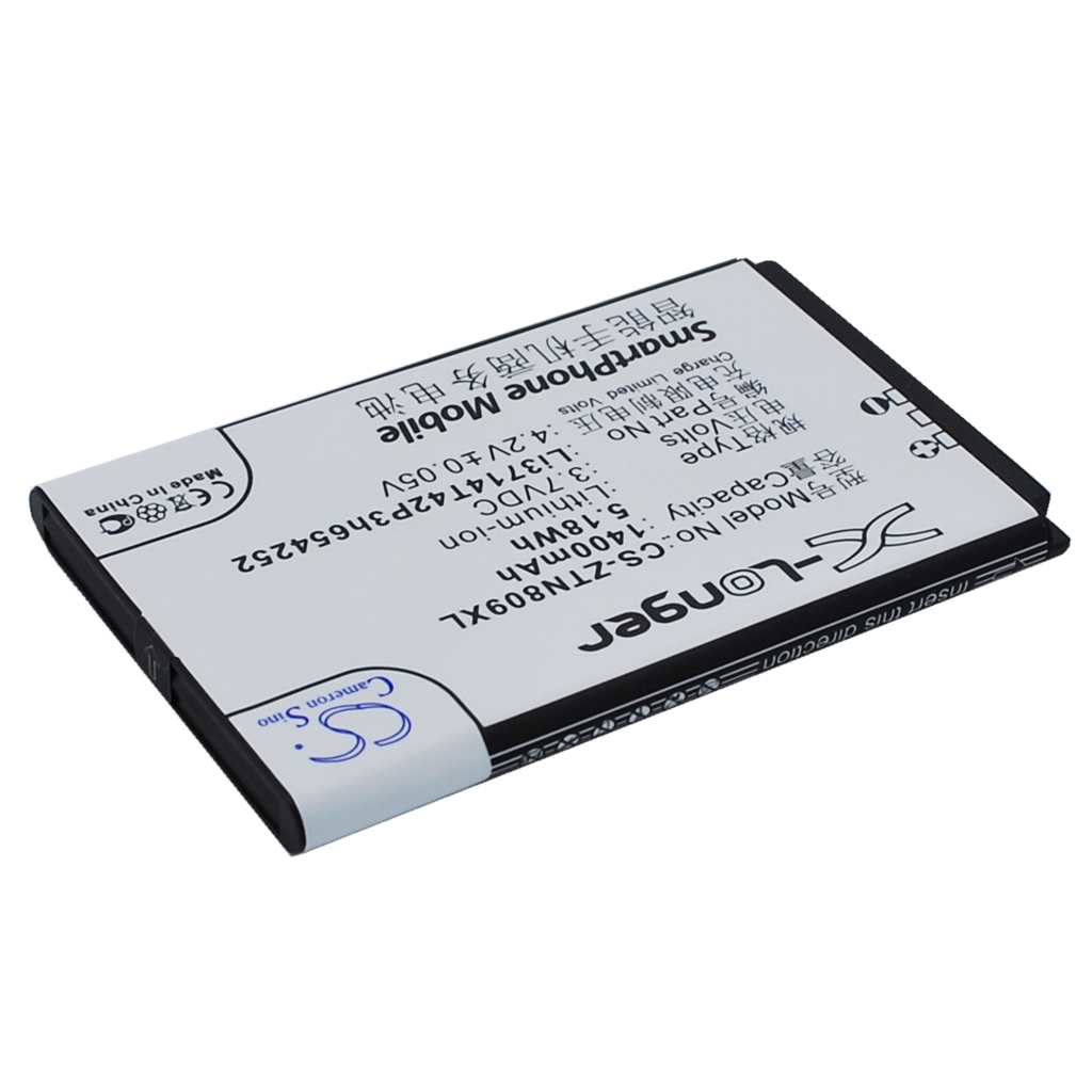 Batteries compatible with ZTE U809 U809 CS-ZTN809XL