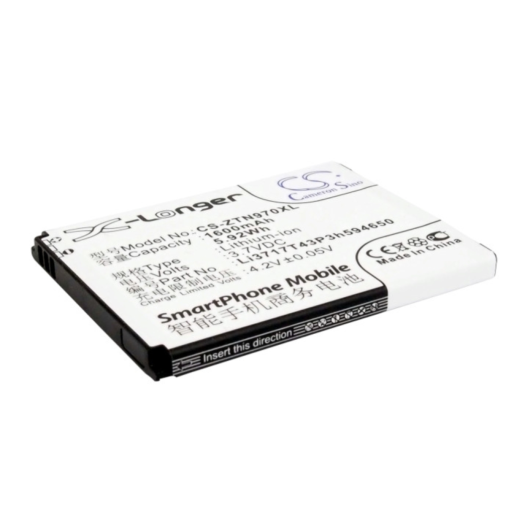 Battery Replaces Li3717T43P3h594650