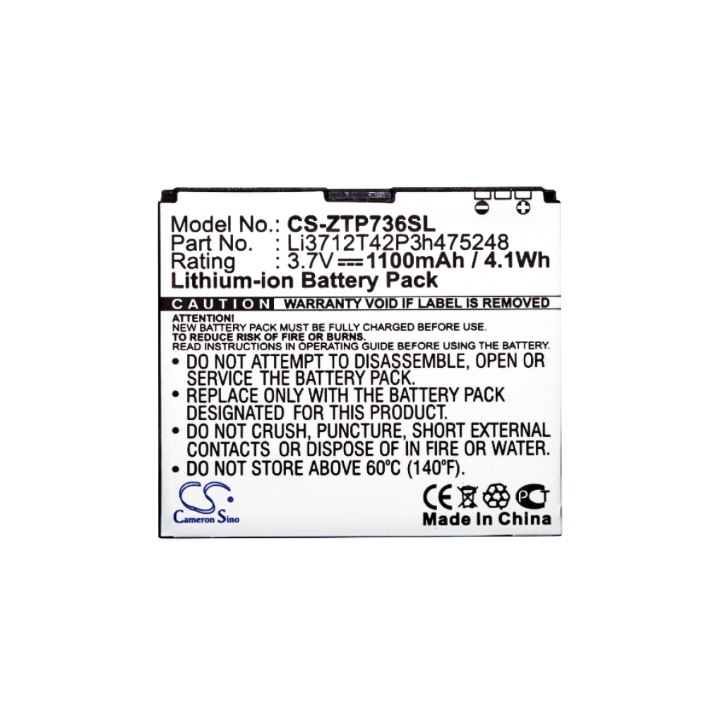Mobile Phone Battery Orange P736V