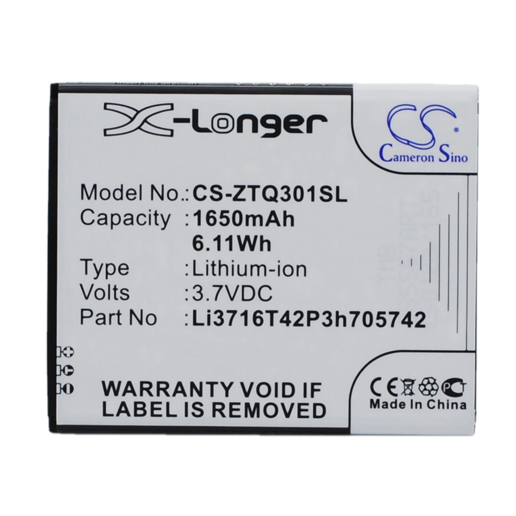 Batteries compatible with A+World CG503 CG503 CS-ZTQ301SL