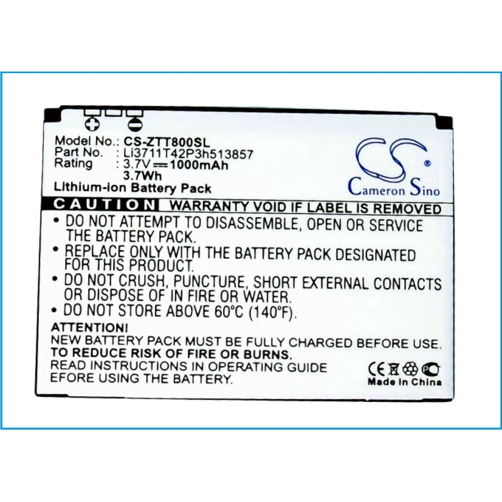 Mobile Phone Battery ZTE C260