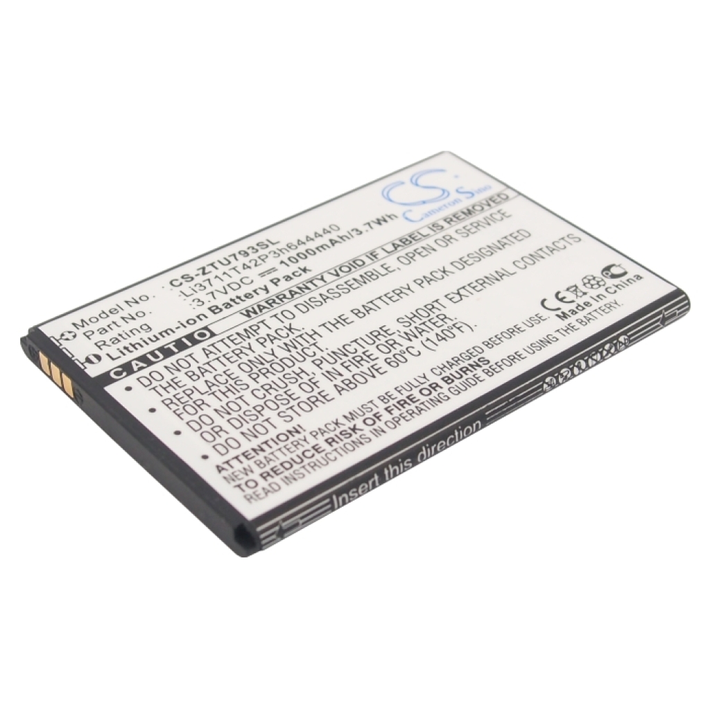 Battery Replaces Li3711T42P3h644440