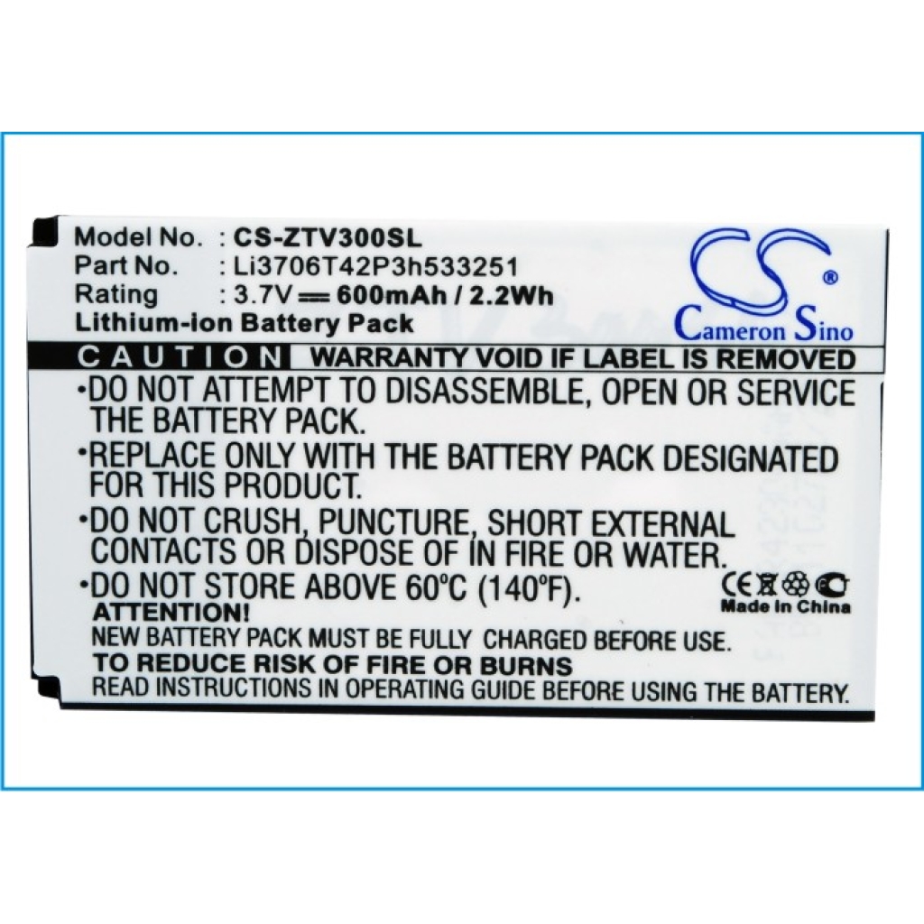 Mobile Phone Battery ZTE V190