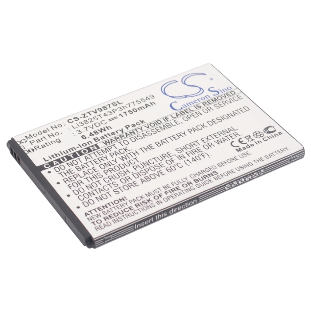 Battery Replaces Li3825T43P3h775549