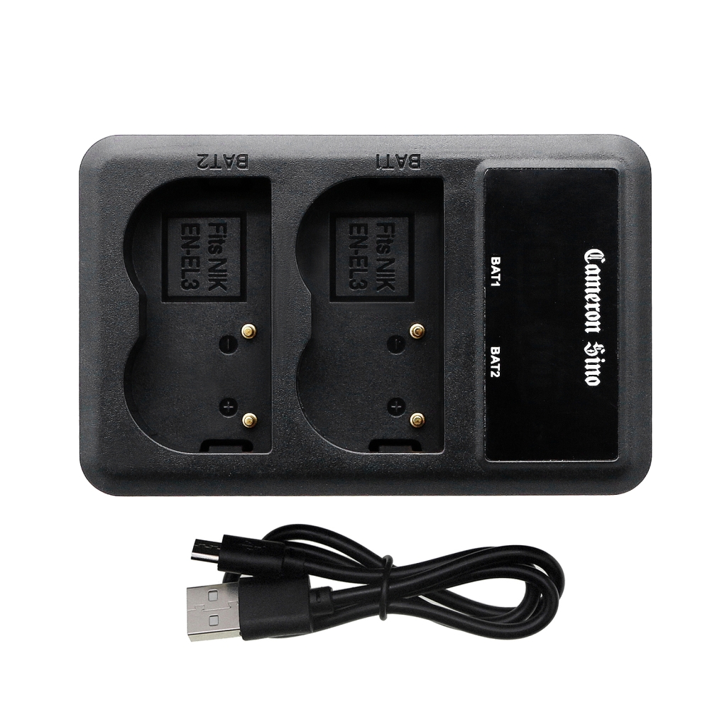 Compatible charger replacement for NIKON EN-EL3,EN-EL3A,EN-EL3E,MH-18A