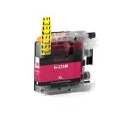 Compatible replacement for Compatible with Brother LC225XLM / 15ml Ink Magenta (Ink cartridges)