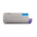 Toner compatible with OKI 46490607 Cyan